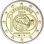  Luksemburg 2 euro 2024a.Feierstëppler UNC 
