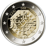 Saksamaa 2 euro, 2023, " Charlemagne" UNC 