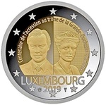 Luksemburg 2 euro, 2019 Grand Duchess Charlotte UNC 