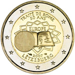 Luksemburg 2 euro 2007a. 50 years of Treaty of Rome UNC 