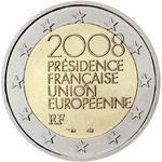 Prantsusmaa 2 euro 2008 EU Presidency, UNC