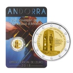 Andorra 2 euro 2018 Andorran Constitution