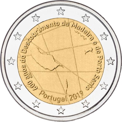 Portugal 2 euro, 2019, "Madeira Island" UNC