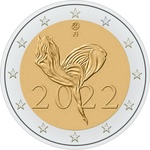 Soome 2 Euro 2022a. Finnish National Ballet (UNC)