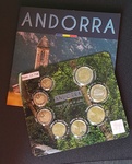 Andorra ametlik komplekt 2016 ,1cent-2euro,BU
