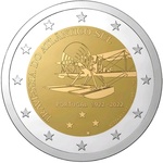 Portugal 2 euro 2022 "First Crossing of the South Atlantic by Plane", UNC 