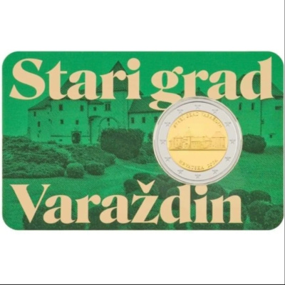 Horvaatia 2 euro 2024 Varaždin UNC