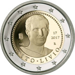 Itaalia 2 euro 2017a. "Titus Livius" UNC